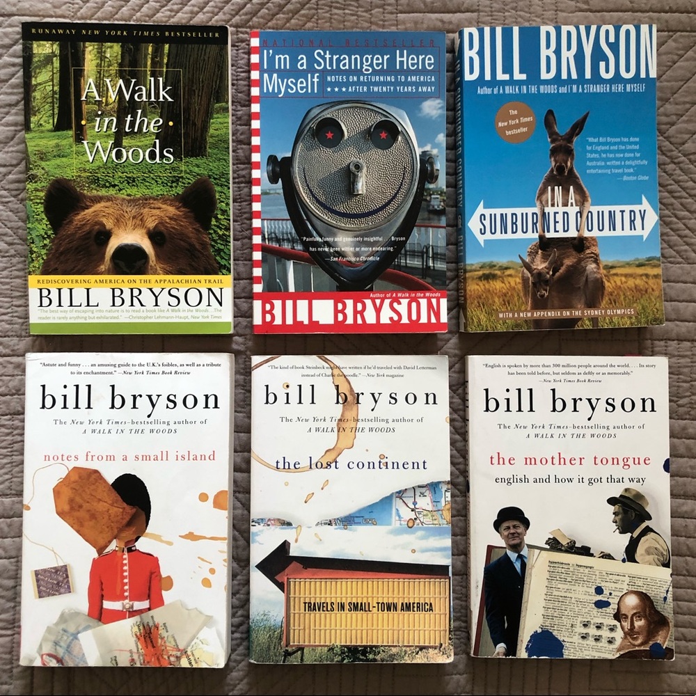 Bill Bryson Travel Memoirs Bundle